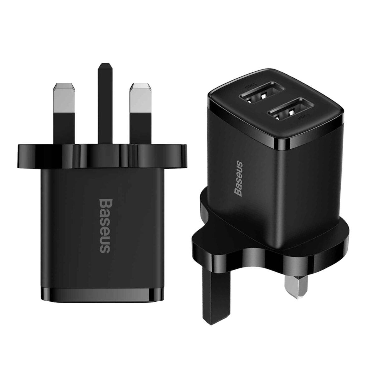 Baseus Compact Charger 2U 10.5W UK black 1