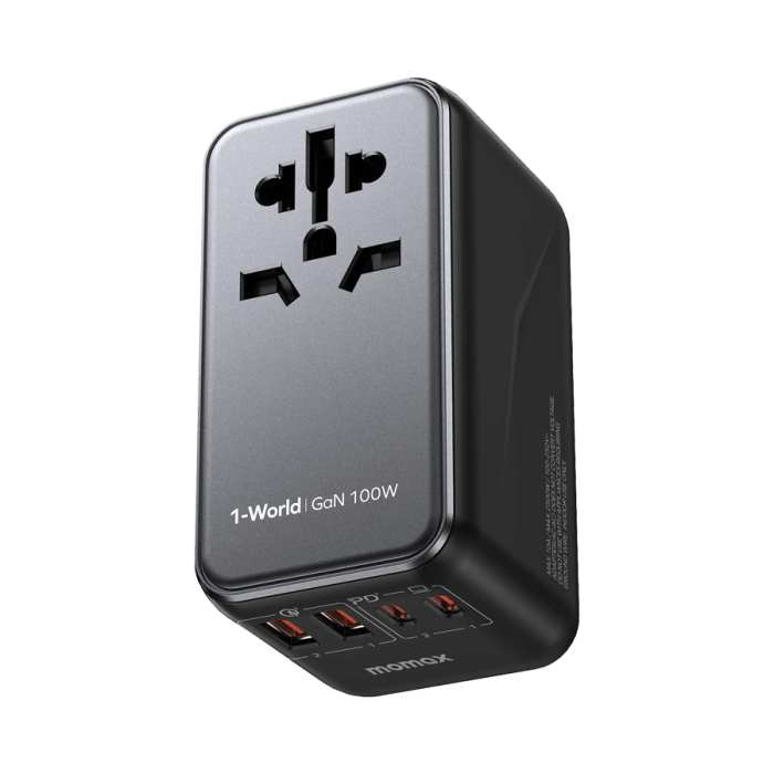 شاحن وفيش سفر - موماكس