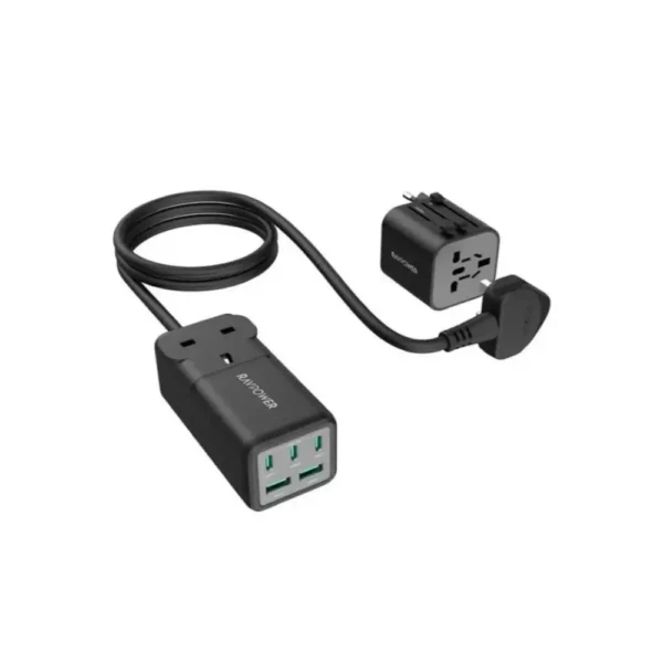 منصة شحن راف باور 5 منافذ بقوة 75 واط