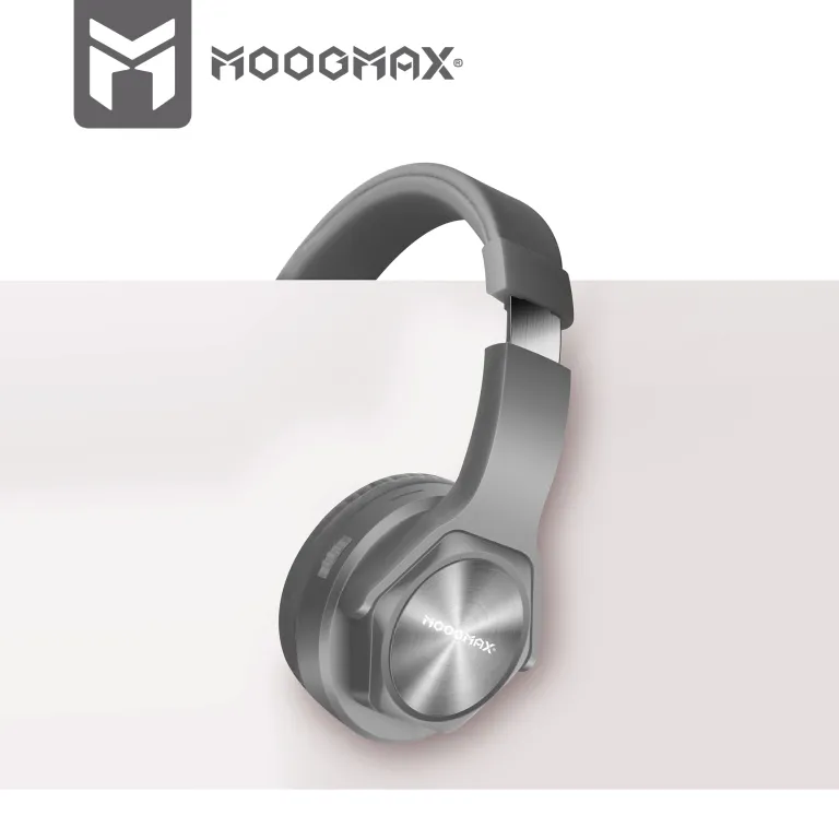 سماعة راس + اسبيكر في نفس الوقت لون سلفر