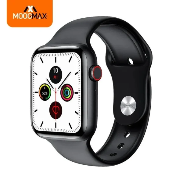 ساعة ذكية شبيهة ابل اسود موج ماكس