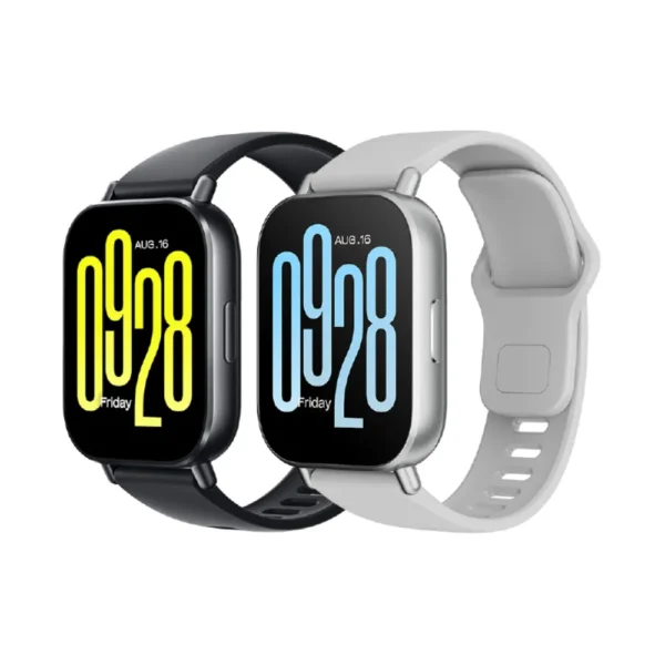 شاومي ريدمي واتش 5 اكتيف لون اسود + فضي