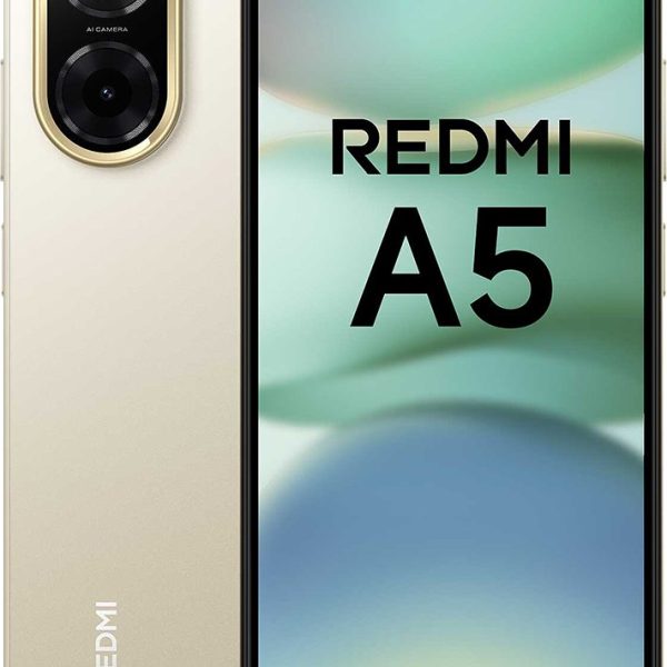 شاومي ريدمي ايه 5 لون ذهبي 64 جيجا