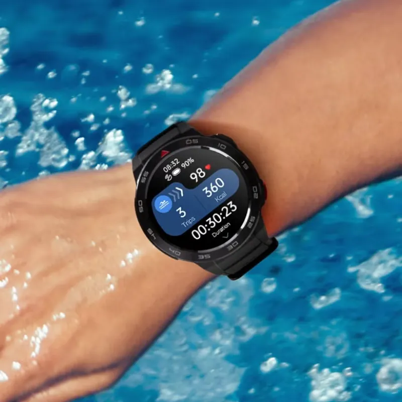 ساعة Mibro GS Pro الذكية،GPS مدمج، مكالمات بلوتوث - أسود - الصورة 4