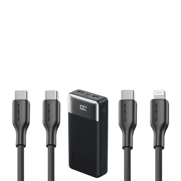 بكج oraimo فائق الشحن باور بانك 20000mAh وكيابل 60W