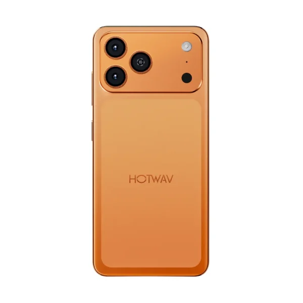 HOTWAV A17 Pro Max – بطارية قوية، أداء ممتاز، ضمان 3 سنوات برتقالي
